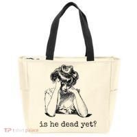 Is He Dead Yet Tote Bag thumb 0