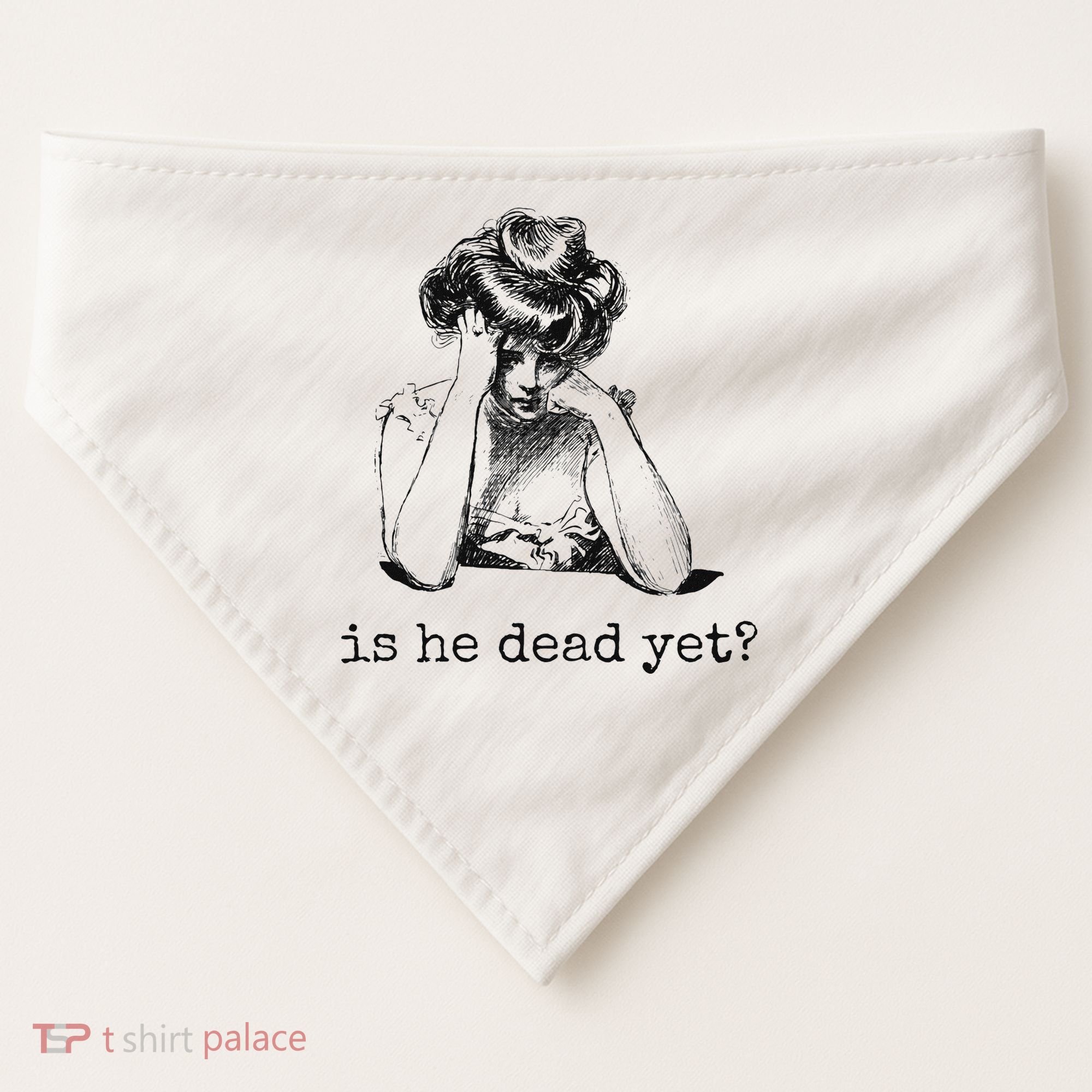 Is He Dead Yet USA-Made Doggie Bandana