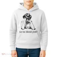 Is He Dead Yet Kids Hoodie thumb 4