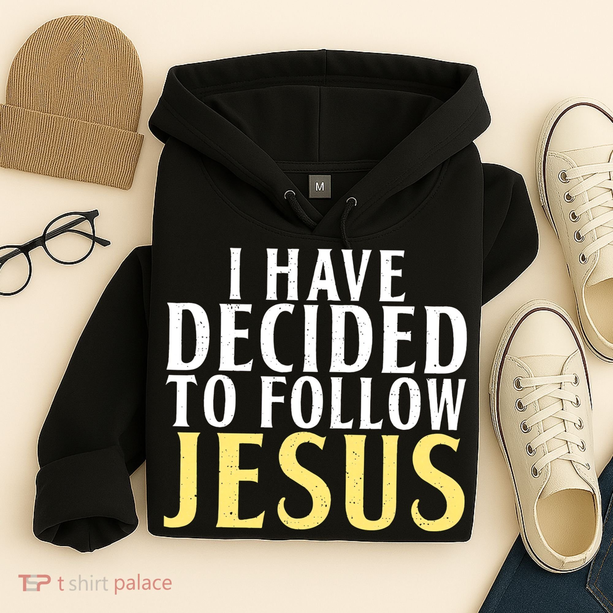 I have decided to follow Jesus God Religious Hoodie