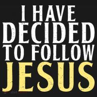 I have decided to follow Jesus God Religious Women's Hoodie thumb 2