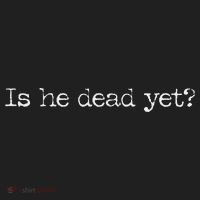 Is He Dead Yet Long Sleeve V.I.T. Fleece Crew Sweatshirt thumb 2
