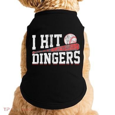 I Hit Dingers Doggie Tank