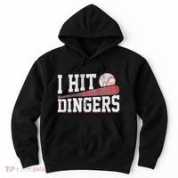 I Hit Dingers Hoodie thumb 0