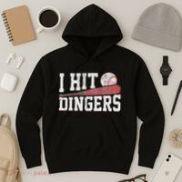 I Hit Dingers Hoodie thumb 3
