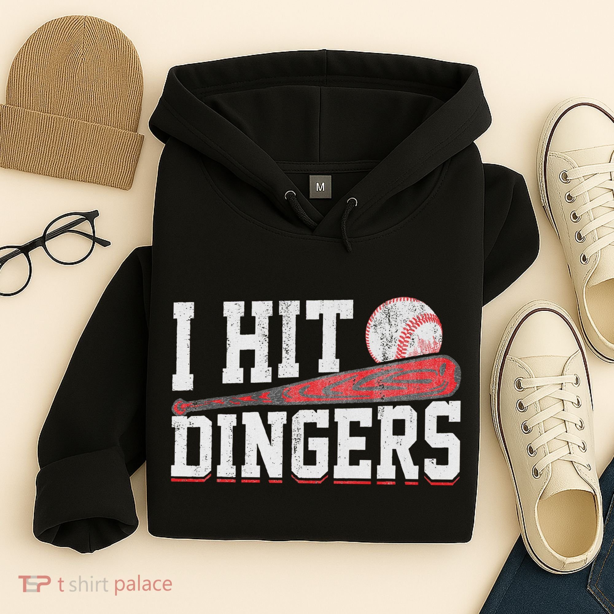 I Hit Dingers Hoodie