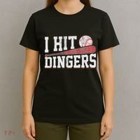 I Hit Dingers T-Shirt thumb 4