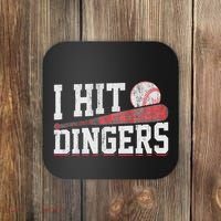 I Hit Dingers Coaster thumb 0