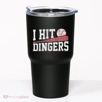 I Hit Dingers Tumbler thumb 0