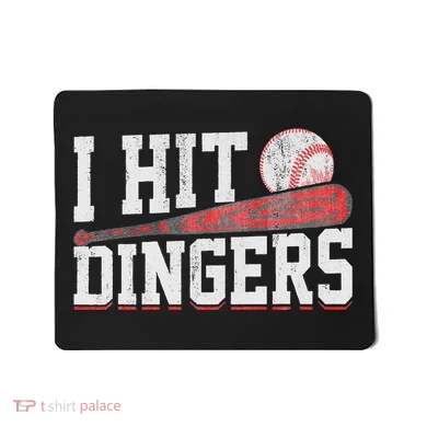 I Hit Dingers Mousepad