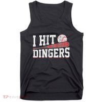 I Hit Dingers Tank Top thumb 0
