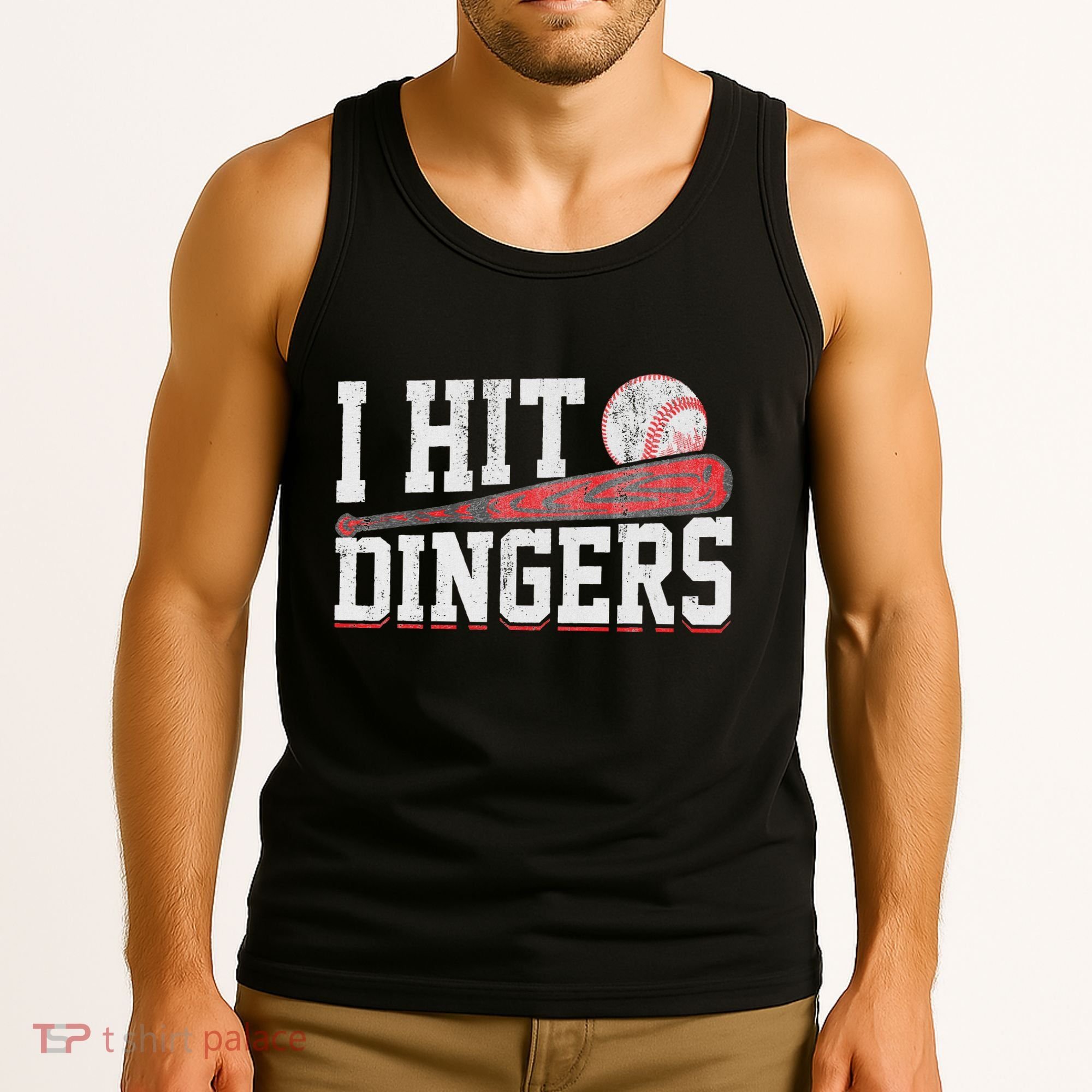 I Hit Dingers Tank Top