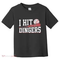 I Hit Dingers Toddler T-Shirt thumb 0