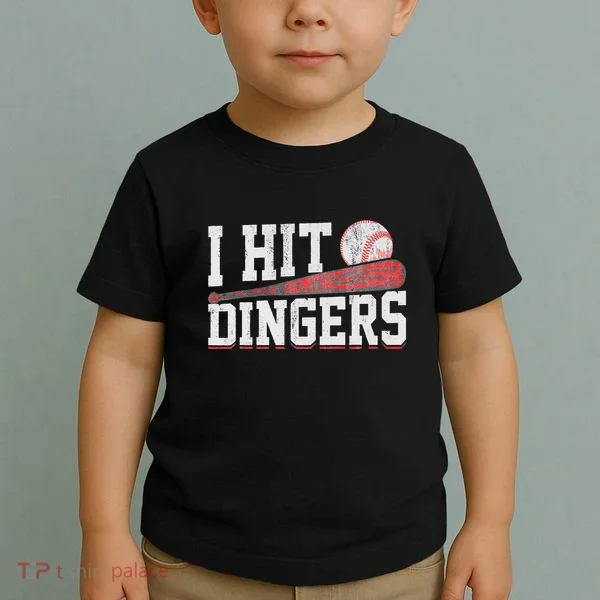 I Hit Dingers Toddler T-Shirt