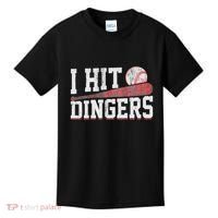 I Hit Dingers Kids T-Shirt thumb 0