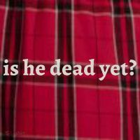 Is He Dead Yet Vintage Men's Flannel Plaid Pajama Pants thumb 2