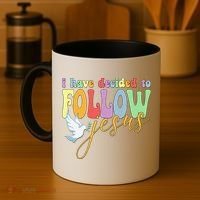 I Have Decided To Follow Jesus No Turning Back Coffee Mug thumb 4