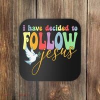 I Have Decided To Follow Jesus No Turning Back Coaster thumb 0