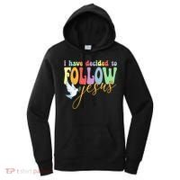 I Have Decided To Follow Jesus No Turning Back Women's Hoodie thumb 0