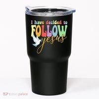 I Have Decided To Follow Jesus No Turning Back Tumbler thumb 0