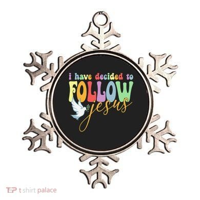 I Have Decided To Follow Jesus No Turning Back Ornament