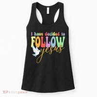 I Have Decided To Follow Jesus No Turning Back Women's Tank Top thumb 0