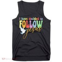 I Have Decided To Follow Jesus No Turning Back Tank Top thumb 0