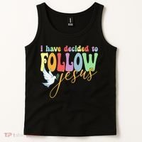 I Have Decided To Follow Jesus No Turning Back Tank Top thumb 2