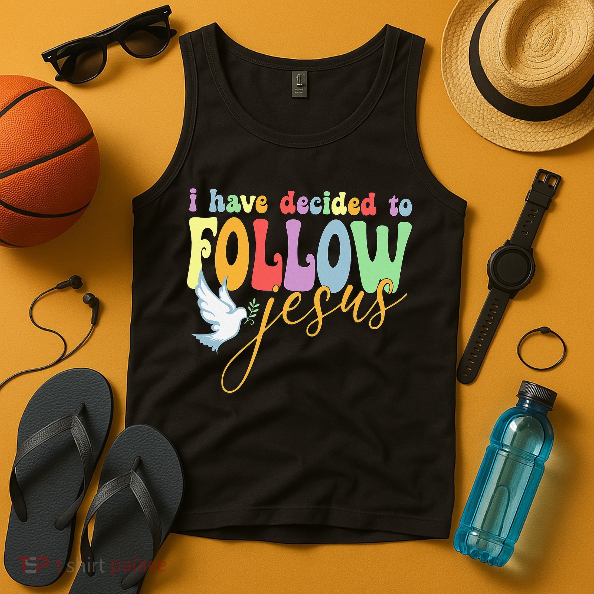 I Have Decided To Follow Jesus No Turning Back Tank Top