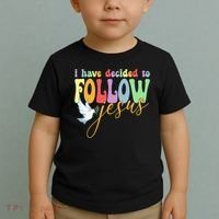 I Have Decided To Follow Jesus No Turning Back Toddler T-Shirt thumb 2