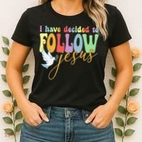 I Have Decided To Follow Jesus No Turning Back Women's T-Shirt thumb 2
