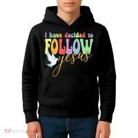 I Have Decided To Follow Jesus No Turning Back Kids Hoodie thumb 4