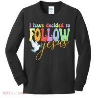 I Have Decided To Follow Jesus No Turning Back Kids Long Sleeve Shirt thumb 0