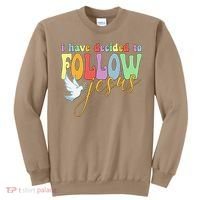 I Have Decided To Follow Jesus No Turning Back Sweatshirt thumb 0