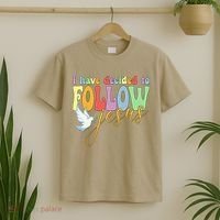 I Have Decided To Follow Jesus No Turning Back T-Shirt thumb 2