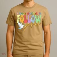 I Have Decided To Follow Jesus No Turning Back T-Shirt thumb 3