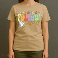 I Have Decided To Follow Jesus No Turning Back T-Shirt thumb 4