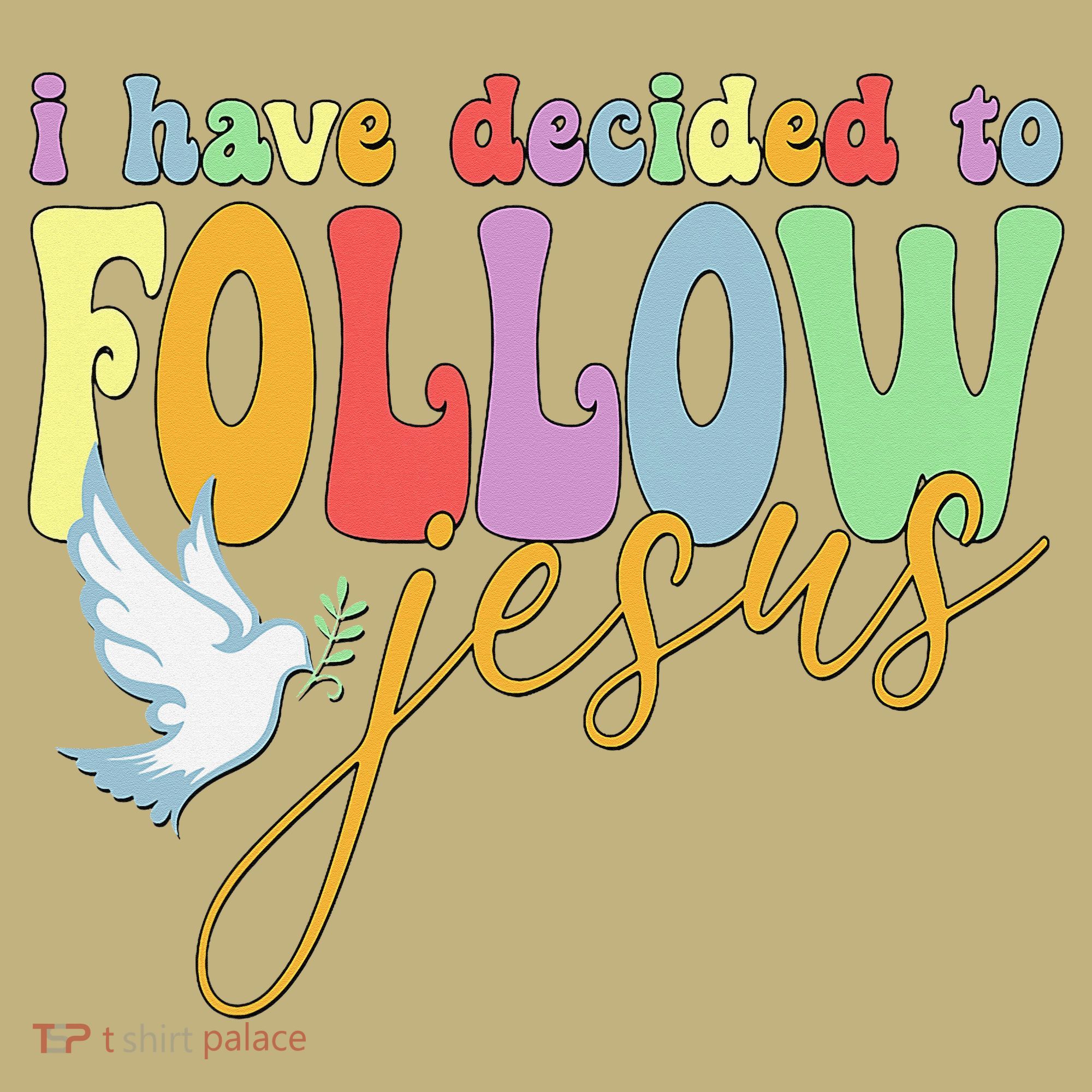 I Have Decided To Follow Jesus No Turning Back Mousepad