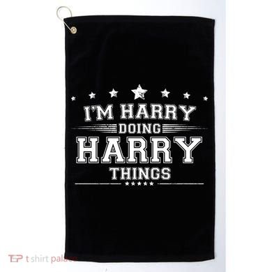 Im Harry Doing Harry Things Golf Towel