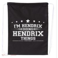Im Hendrix Doing Hendrix Things Drawstring Bag thumb 0