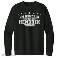 Im Hendrix Doing Hendrix Things V.I.T. Fleece Crew Sweatshirt thumb 0
