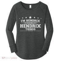 Im Hendrix Doing Hendrix Things Women's Perfect Tri Tunic Long Sleeve Shirt thumb 0