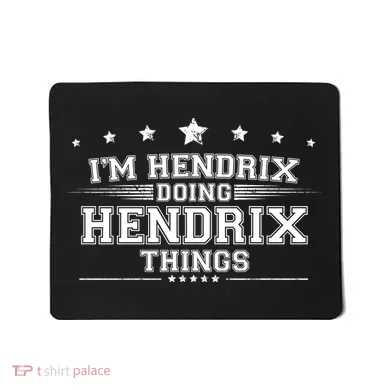 Im Hendrix Doing Hendrix Things Mousepad