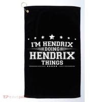 Im Hendrix Doing Hendrix Things Golf Towel thumb 0