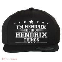 Im Hendrix Doing Hendrix Things Wool Snapback Cap thumb 0