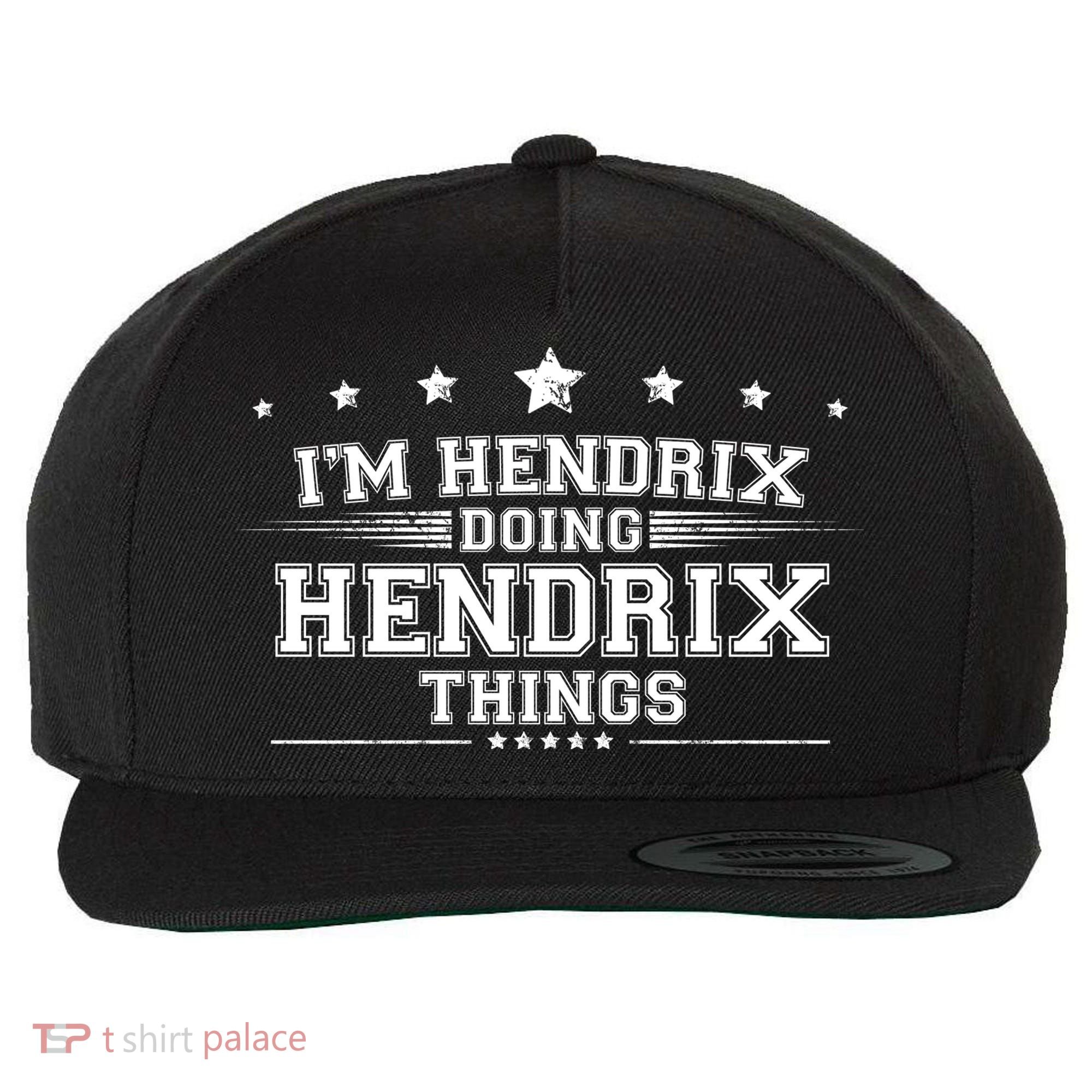 Im Hendrix Doing Hendrix Things Wool Snapback Cap