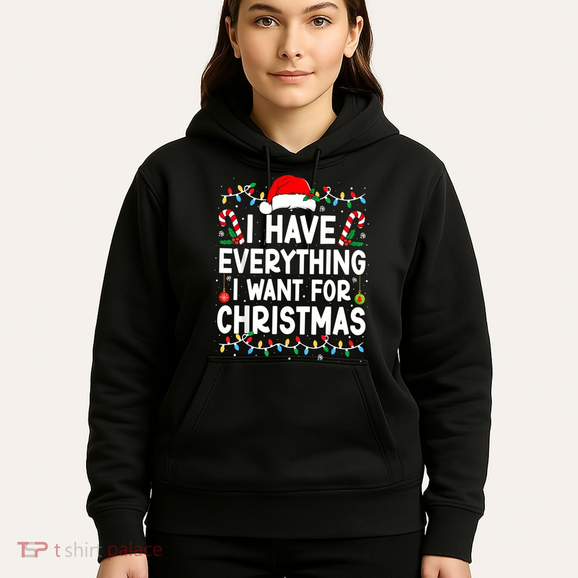 I Have Everything I Want For Christmas Hoodie