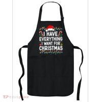 I Have Everything I Want For Christmas Apron thumb 0