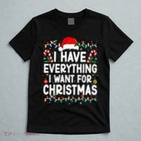 I Have Everything I Want For Christmas T-Shirt thumb 5