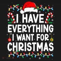 I Have Everything I Want For Christmas Bucket Hat thumb 4
